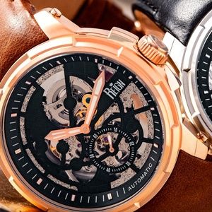NWT Automatic Genuine Leather Men's Watch